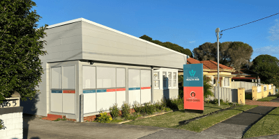 The South Coast Health Hub clinic on Auburn Street, Wollongong